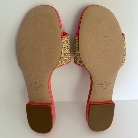 Kate Spade Pink and Tan Sandals - Picture 4 of 6